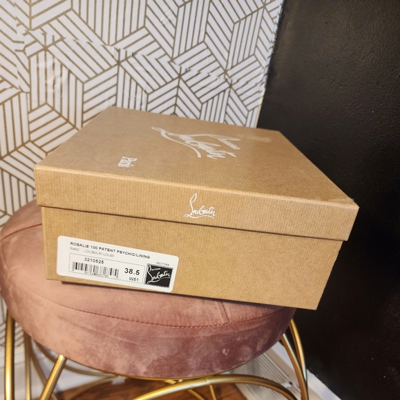 Ruby red Louboutin heels - Picture 4 of 4